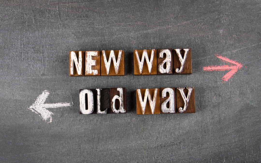 New way old way